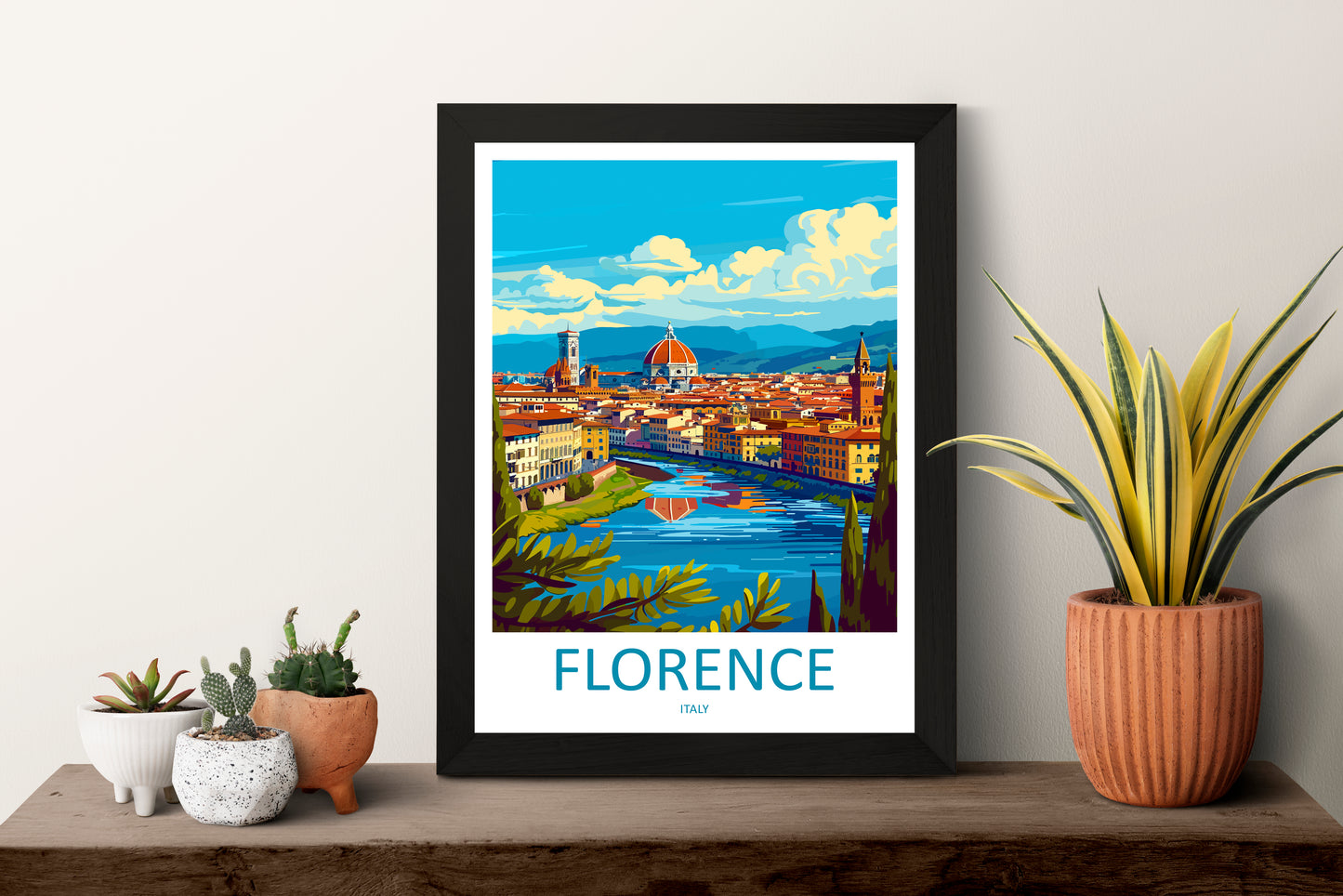 Florence Italy Travel Poster
