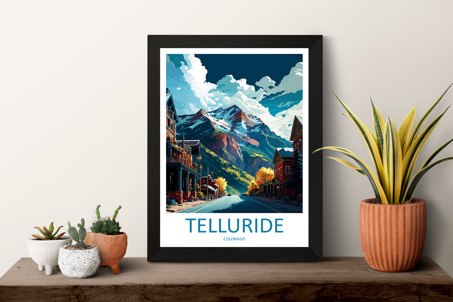 Telluride USA Travel Poster