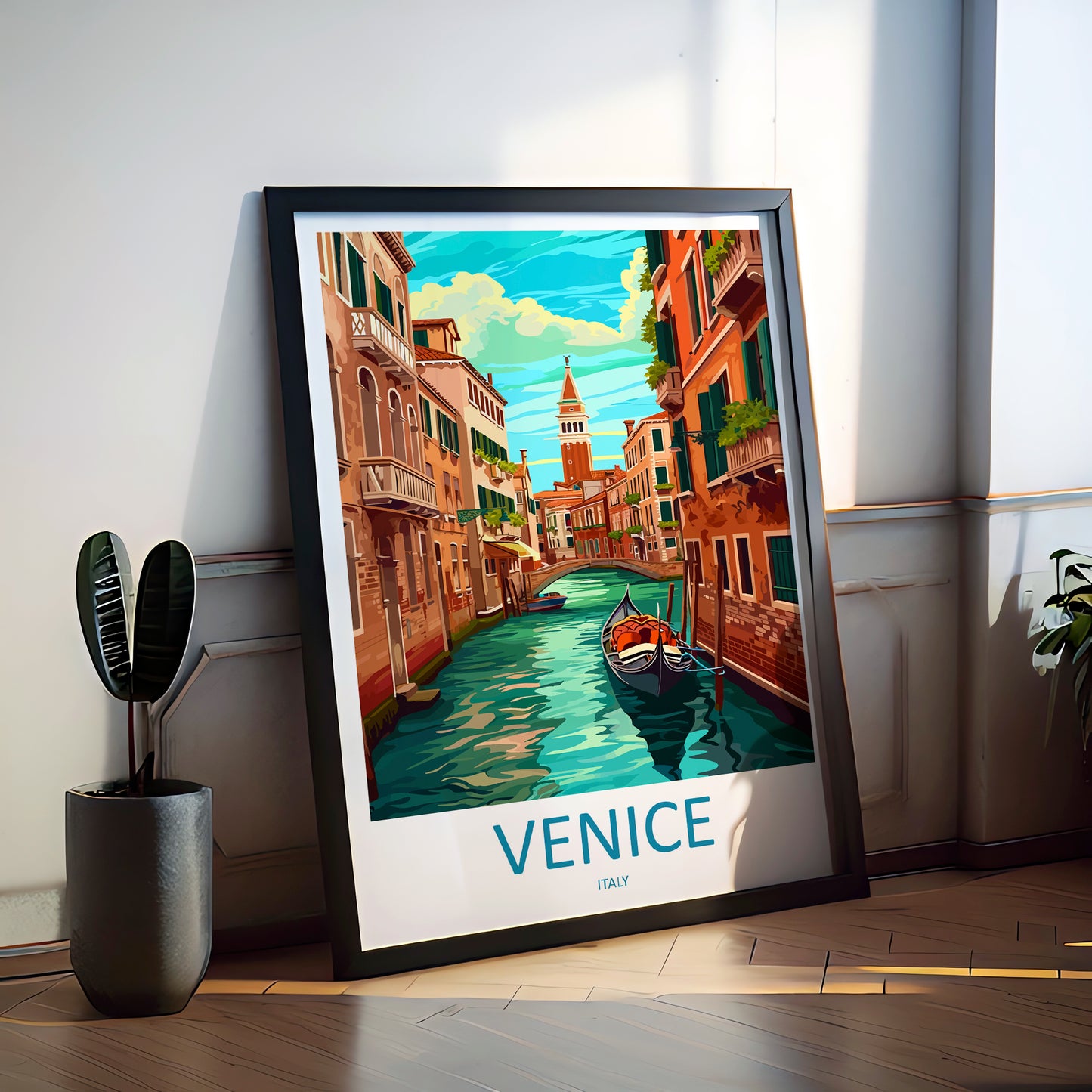 Venice Italy Travel Poster