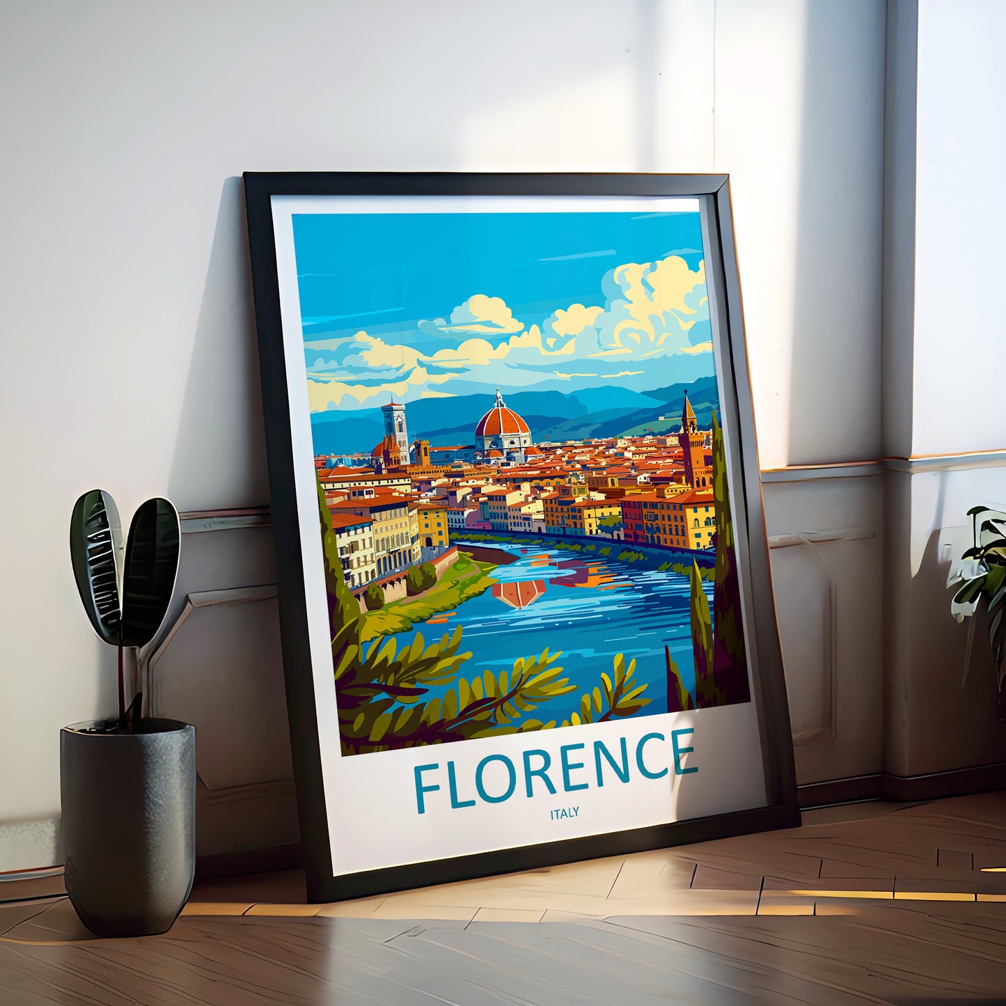 Florence Italy Travel Poster