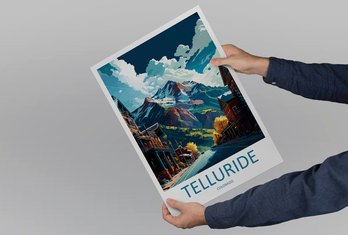 Telluride USA Travel Poster