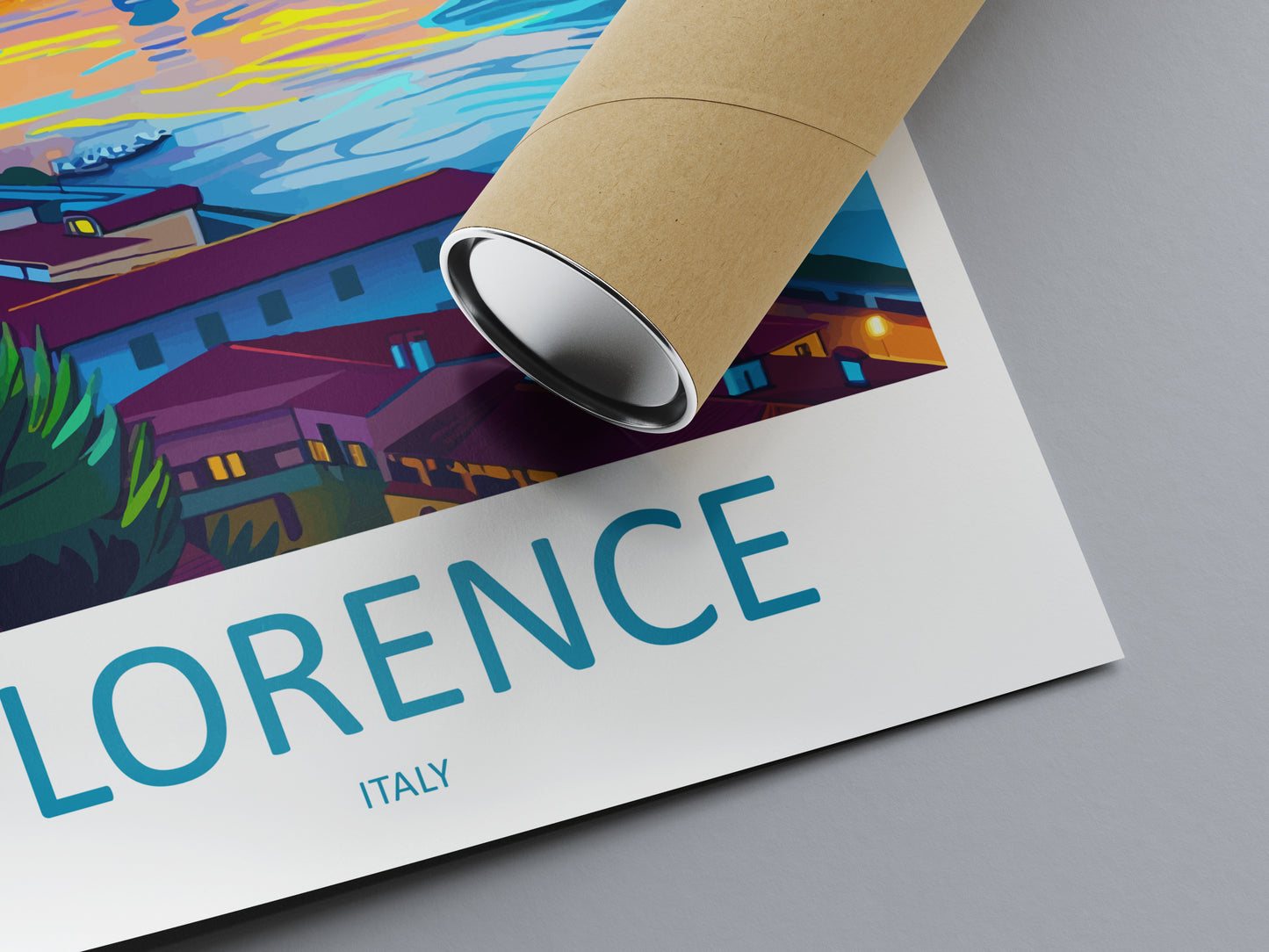 Florence Italy Travel Poster