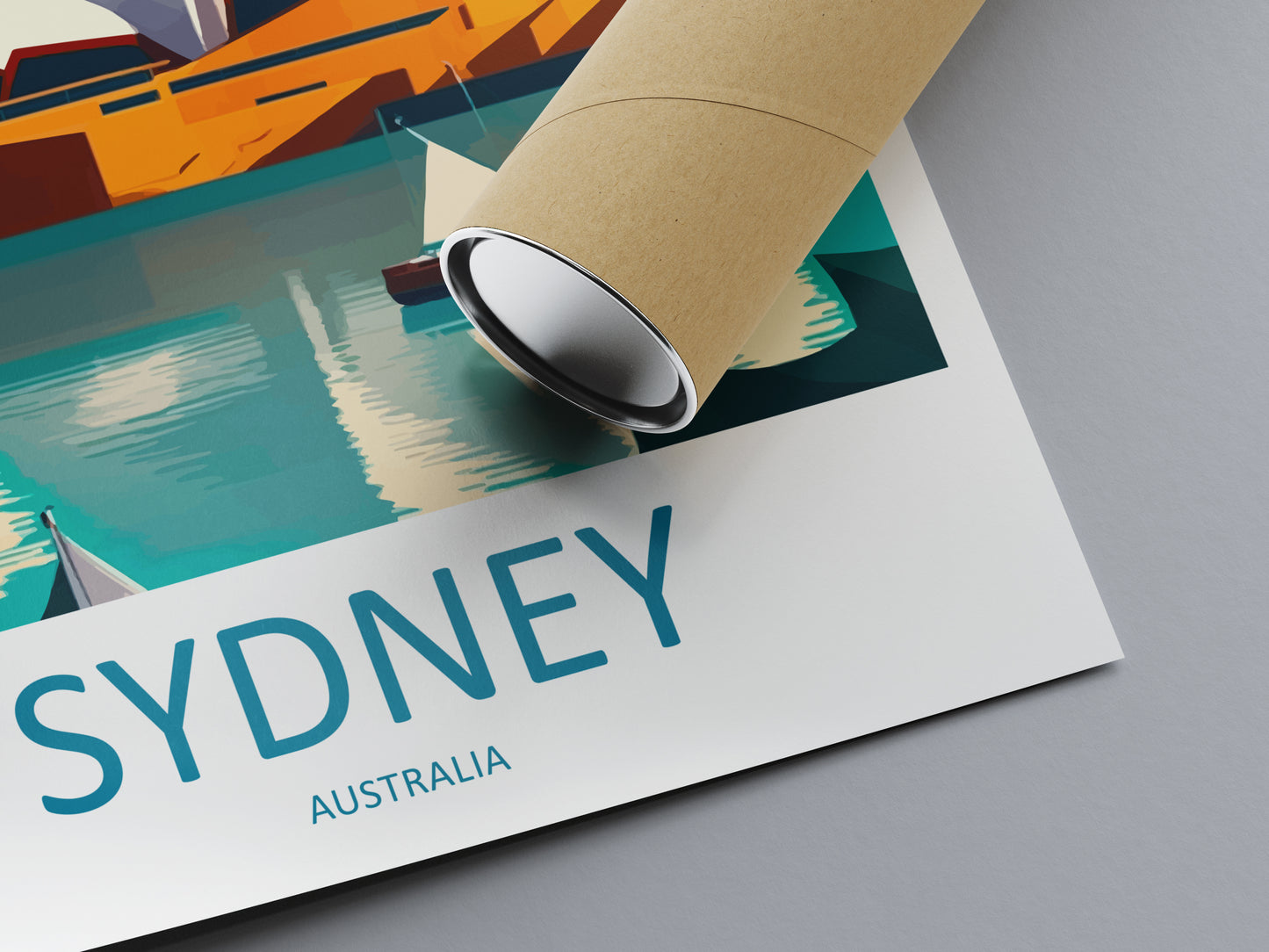 Sydney Opera House Australia Travel Poster