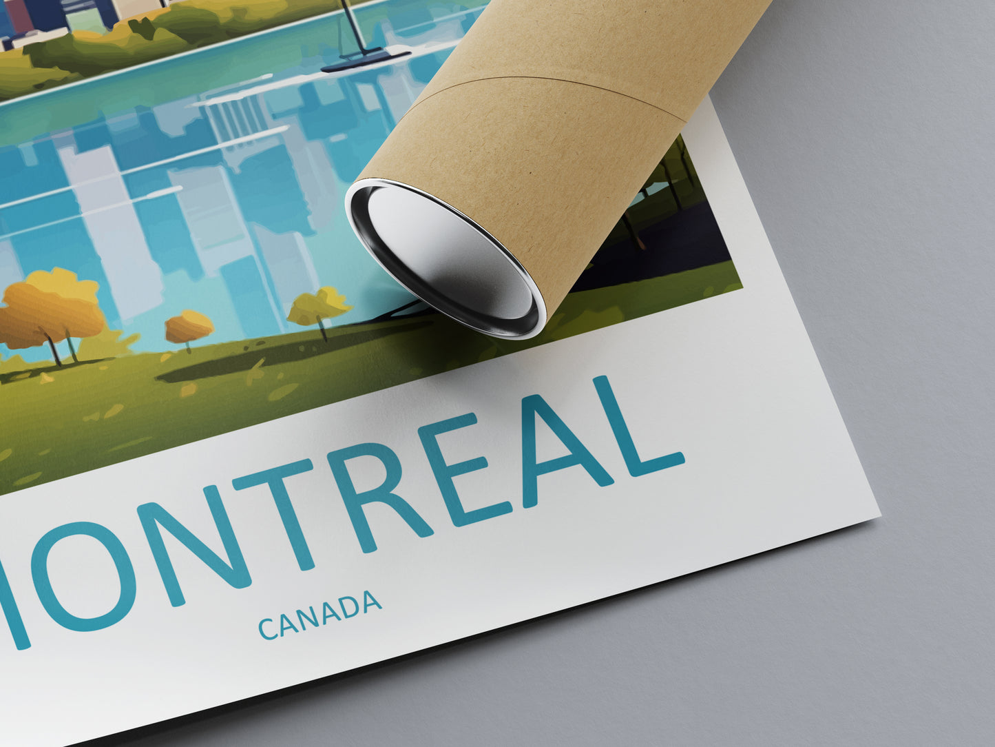 Montreal Canada Travel Poster