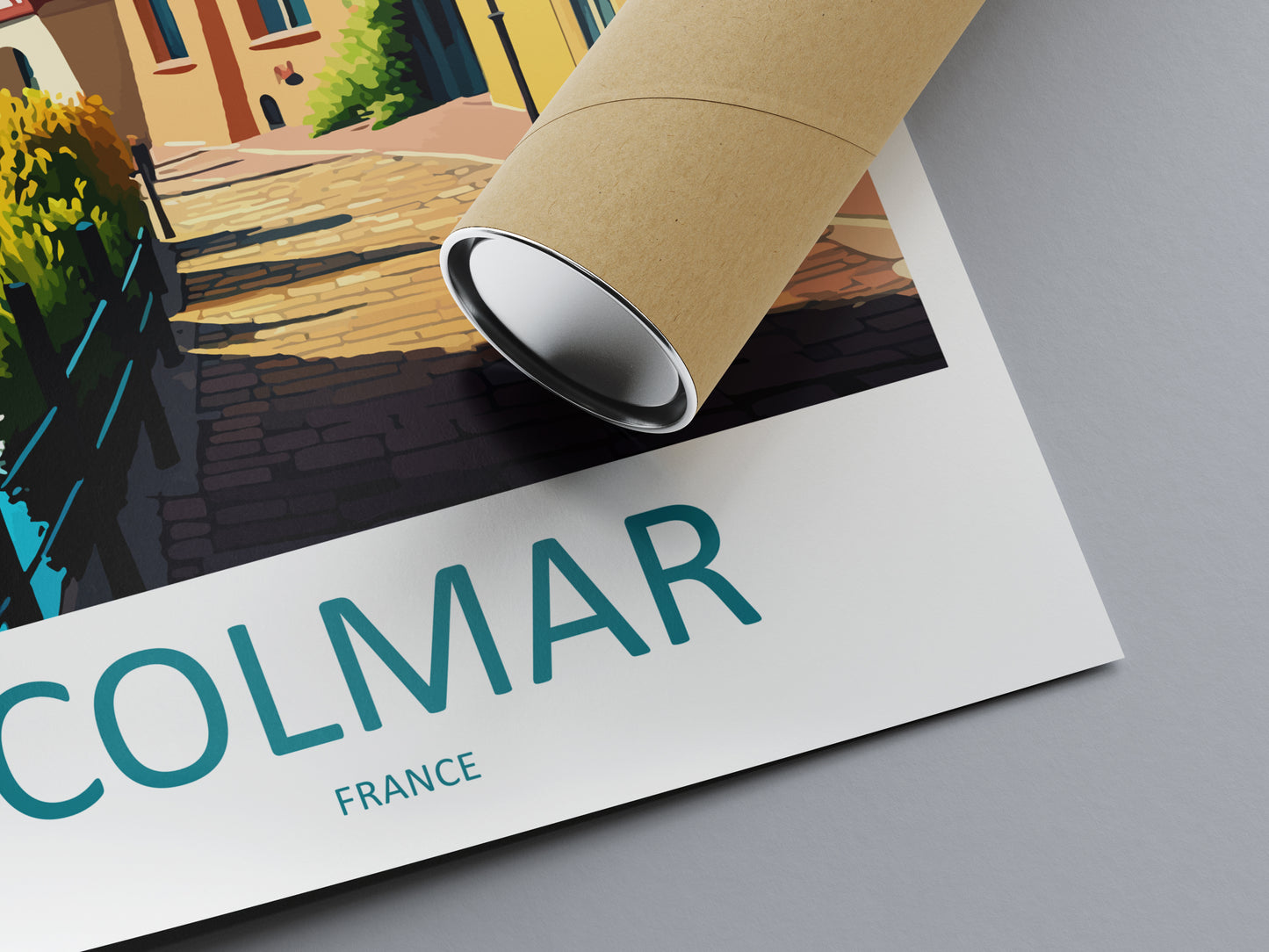 Colmar France Travel Poster