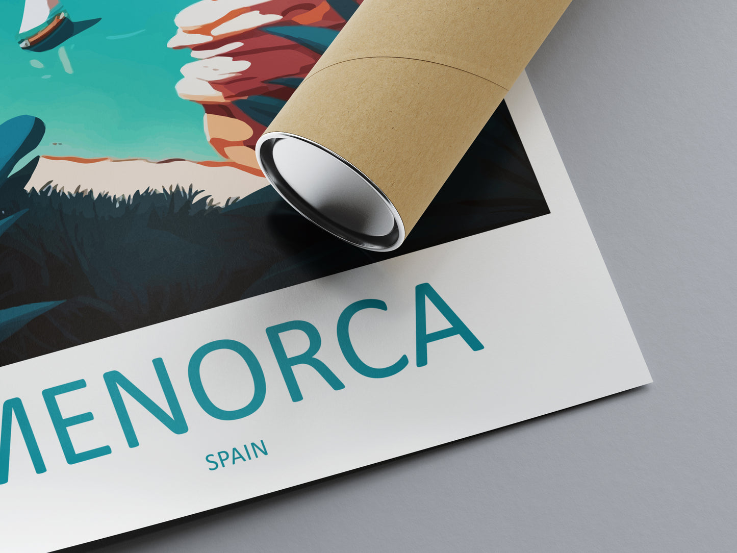 Menorca Spain Travel Poster