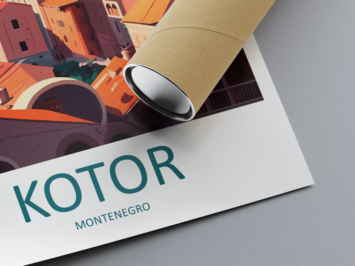 Kotor Montenegro Travel Poster