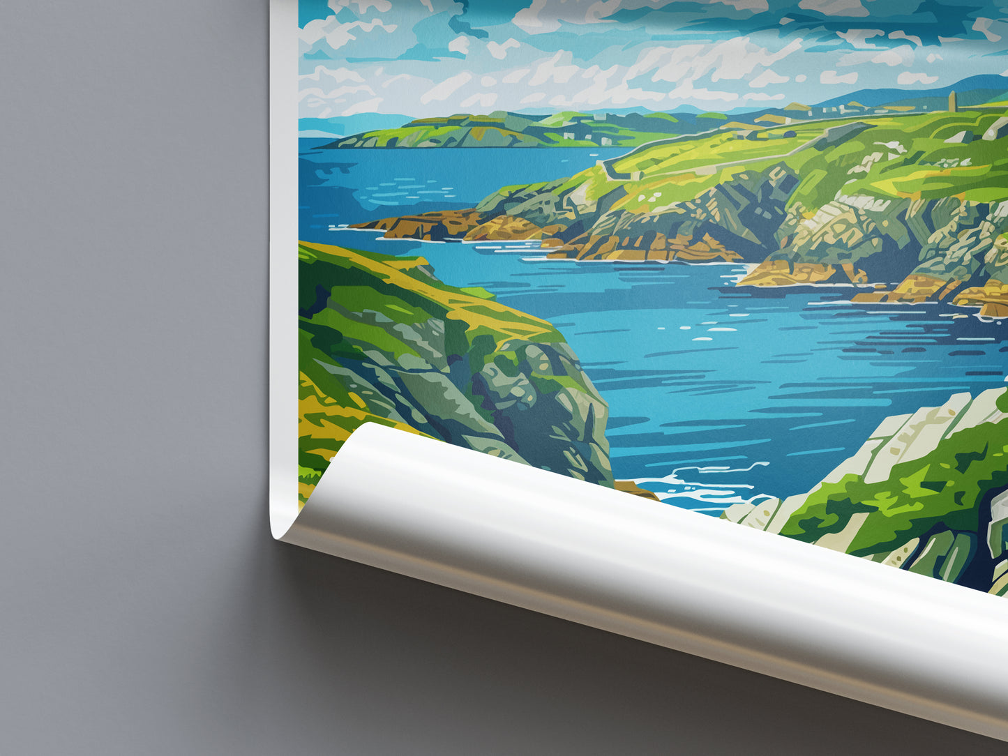 West Cork Ireland Travel Poster