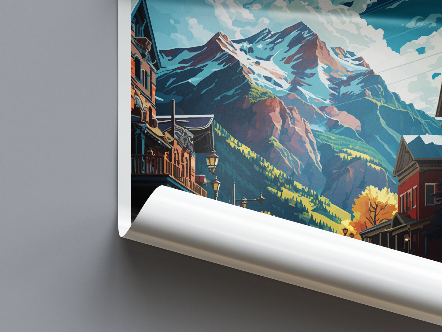 Telluride USA Travel Poster