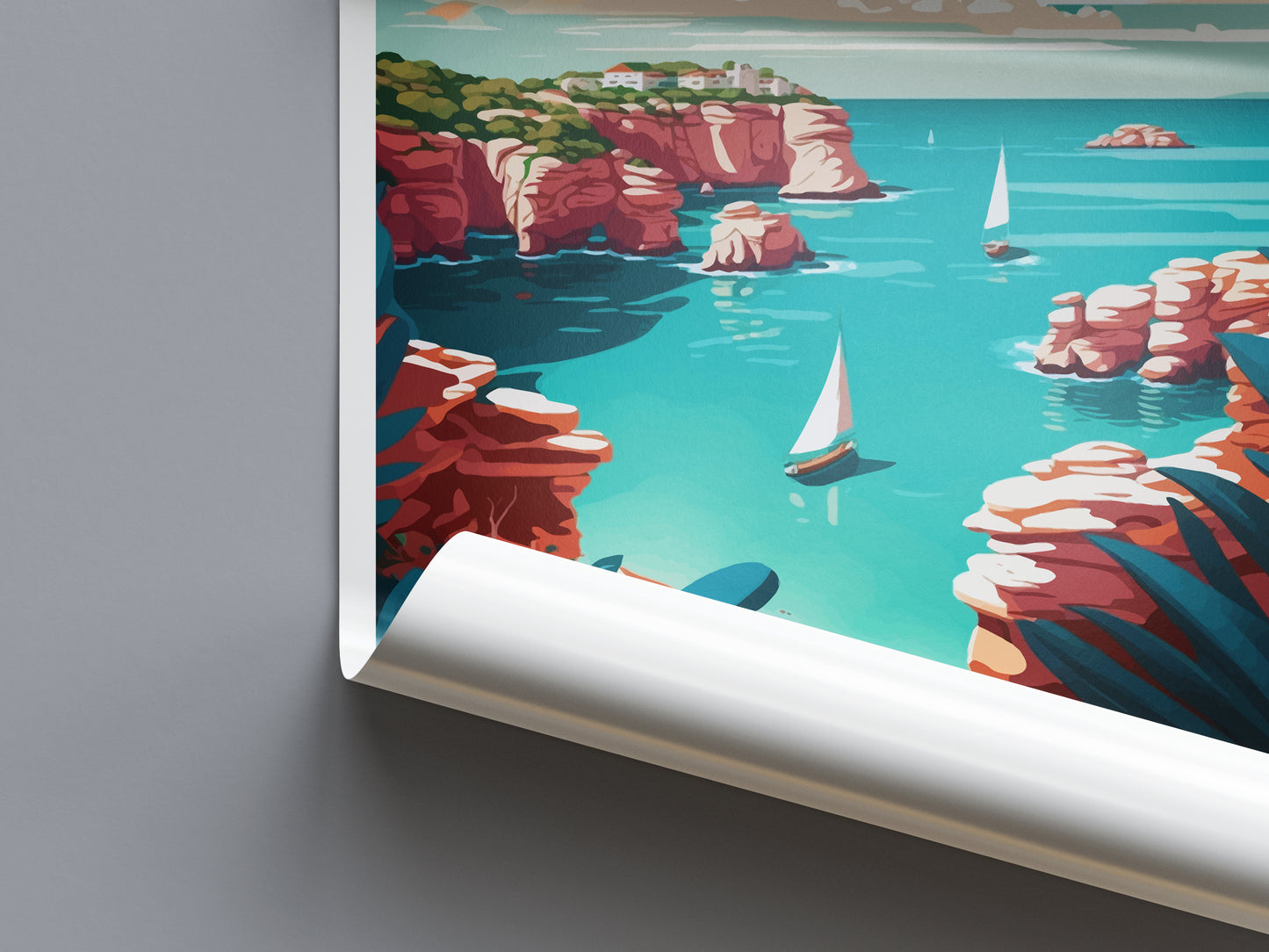 Menorca Spain Travel Poster