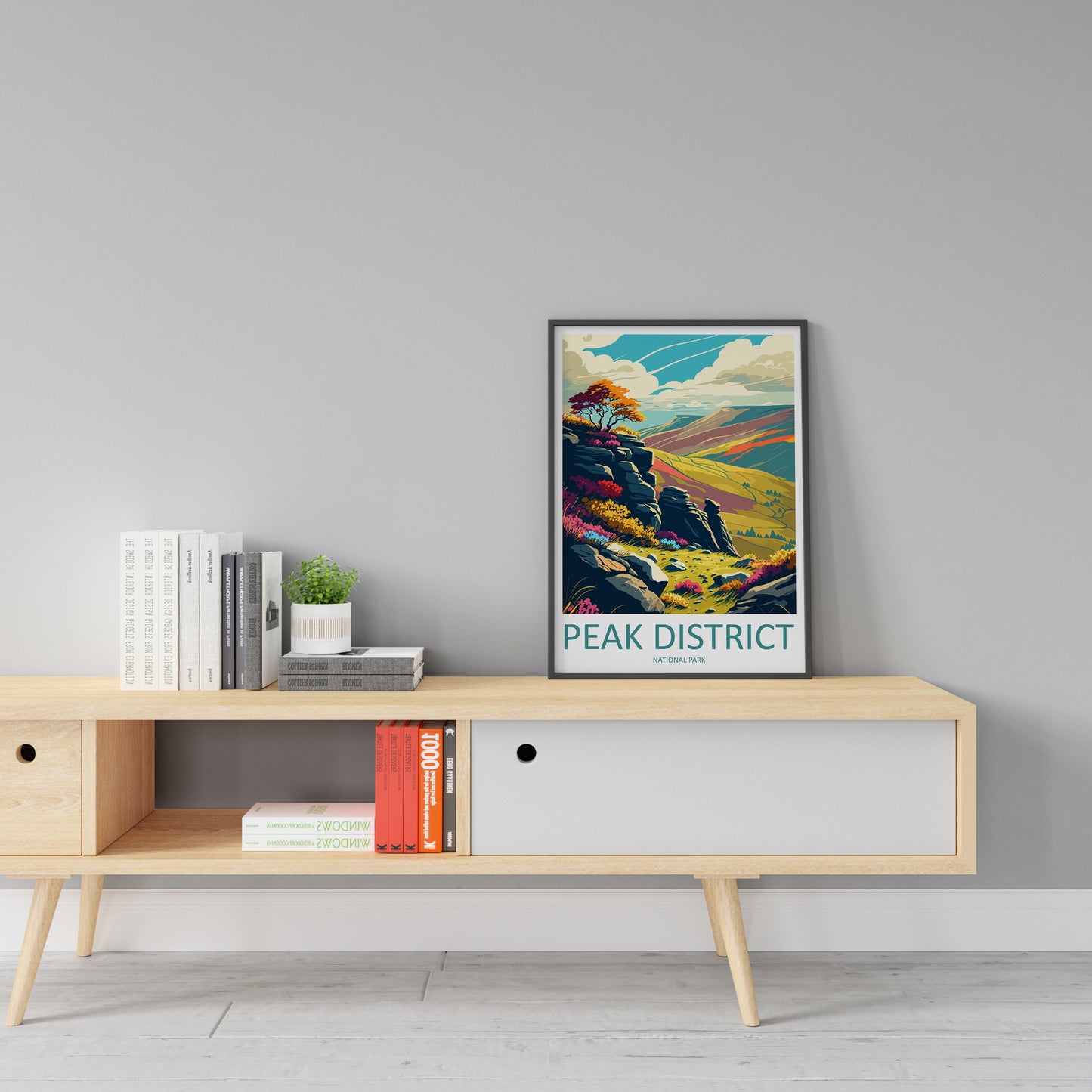Peak District Print Peak District Home Decor Landscape Art Print Peak District Wall Art Nature Enthusiast Gift Wall Hanging Peak District UK