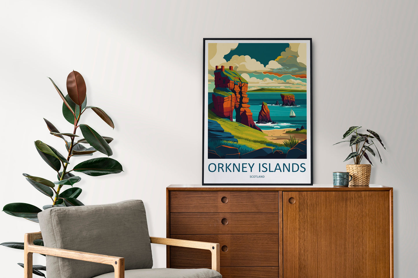 Orkney Islands Print Orkney Islands Home Decor Landscape Print Orkney Islands Wall Art Scotland Enthusiast Gift Wall Hanging Orkney Islands