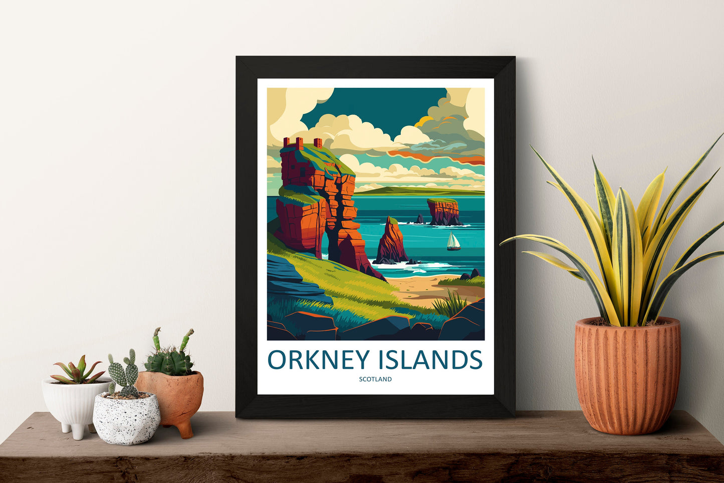 Orkney Islands Print Orkney Islands Home Decor Landscape Print Orkney Islands Wall Art Scotland Enthusiast Gift Wall Hanging Orkney Islands