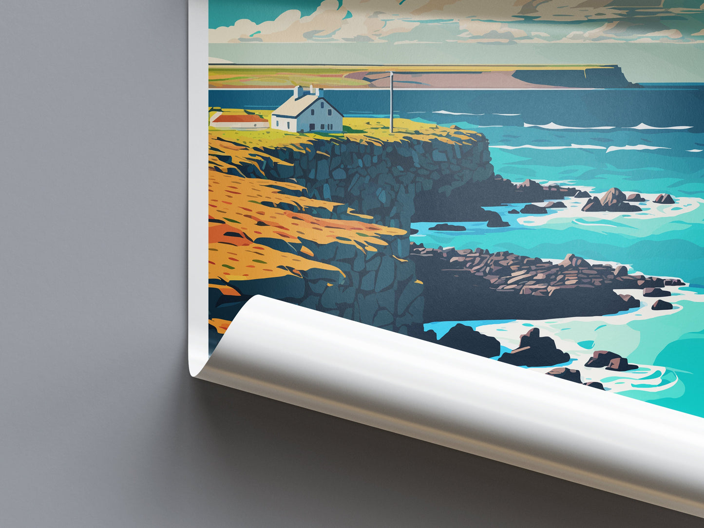 Aran Islands Print Aran Islands Home Decor Landscape Art Print Aran Islands Wall Art for Ireland Enthusiast Gift Wall Hanging Aran Islands