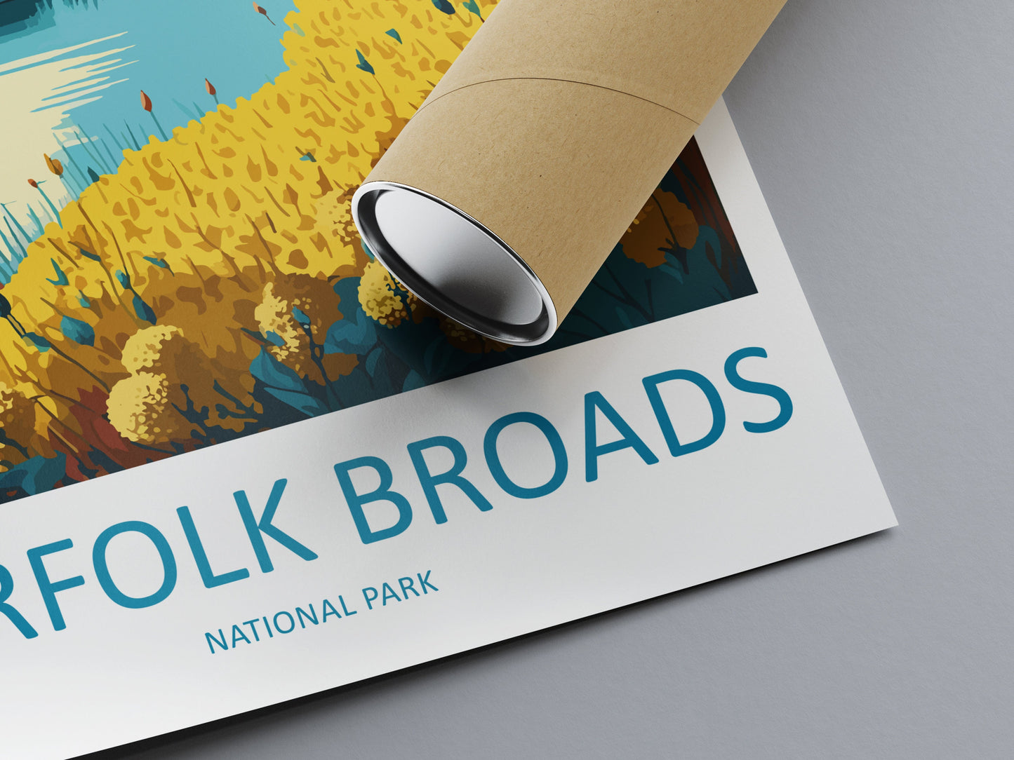 Norfolk Broads Travel Print Wall Art Norfolk Broads Wall Hanging Home Decoration National Park Gift Art Lovers Wall Art Print Norfolk Broads