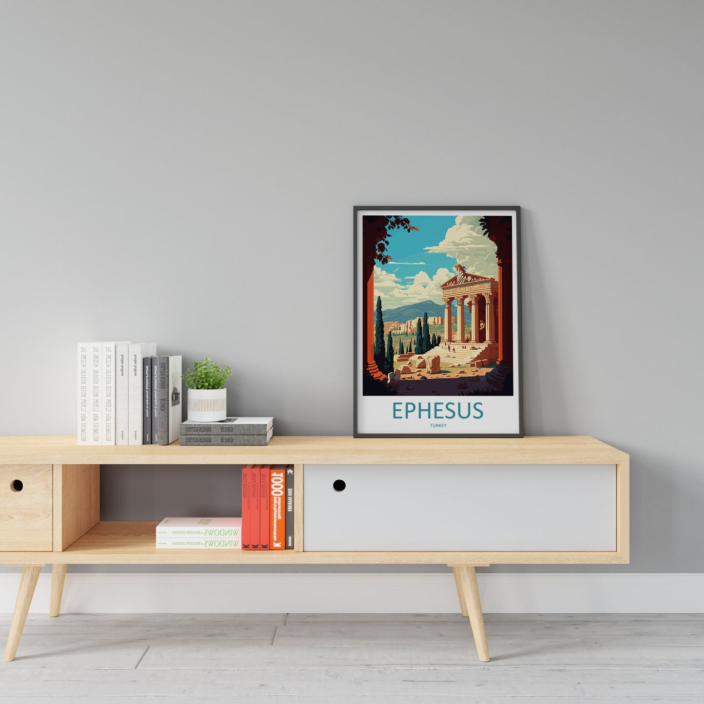 Ephesus Travel Print Wall Art Ephesus Wall Hanging Home Decoration Ephesus Gift Art Lovers Wall Art Print Art Ephesus Wall Print Turkey Art