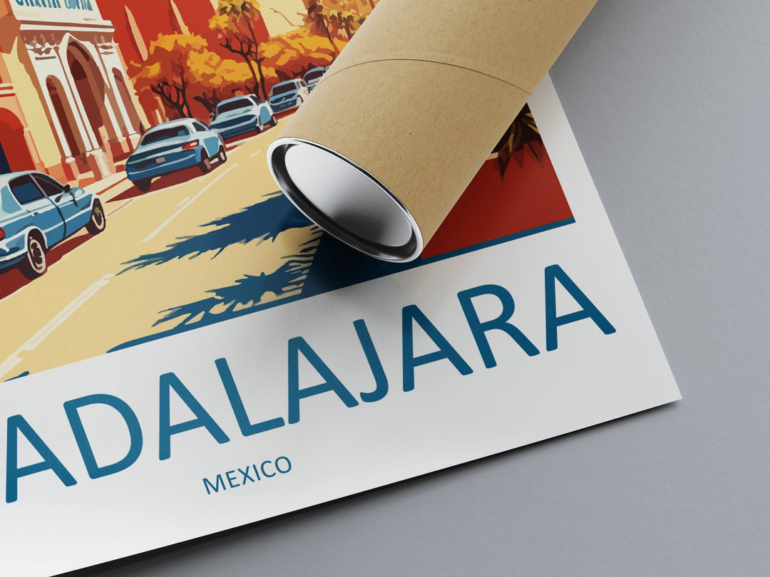 Guadalajara Travel Print Wall Art Guadalajara Wall Hanging Home Decoration Guadalajara Gift Art Lovers Wall Art Print Art Guadalajara Decor