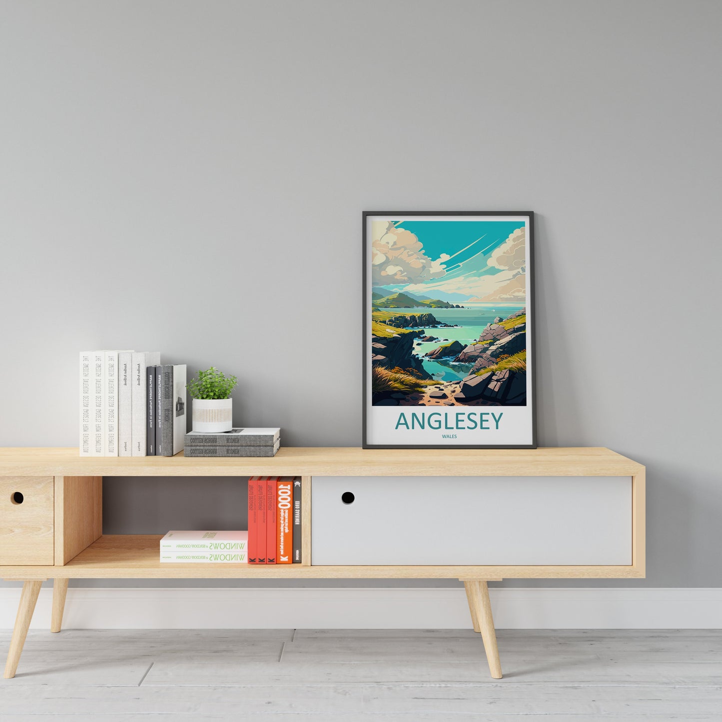 Anglesey Travel Print Wall Art Anglesey Wall Hanging Home Decoration Anglesey Gift Art Lovers Wall Art Print Art Anglesey Print Anglesey Art