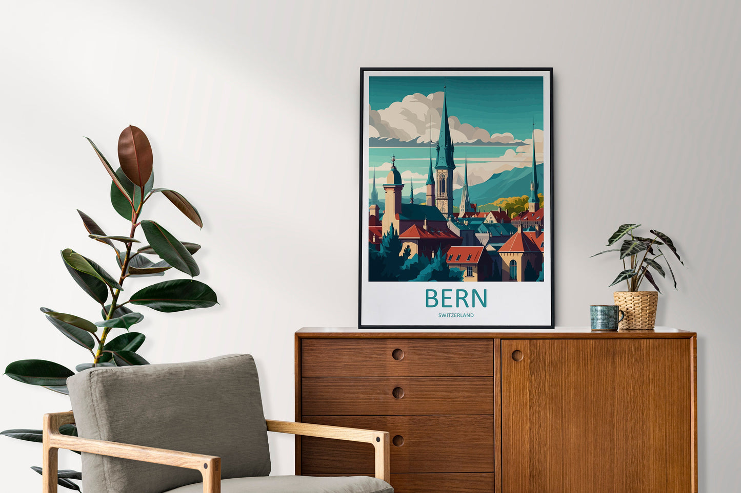 Bern Print Bern Home Décor Switzerland Art Print Bern Wall Print For Switzerland Gift Wall Hanging Bern Home Decor Artwork Bern Poster Art