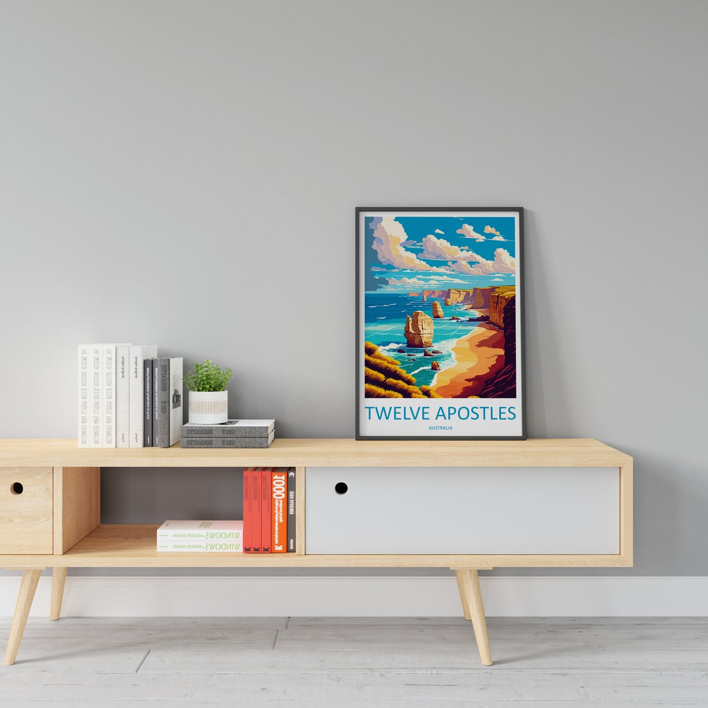 Twelve Apostles Travel Print Wall Art Twelve Apostles AU Wall Hanging Home Décor Twelve Apostles Gift Art Lovers Australia Art Lover Gift