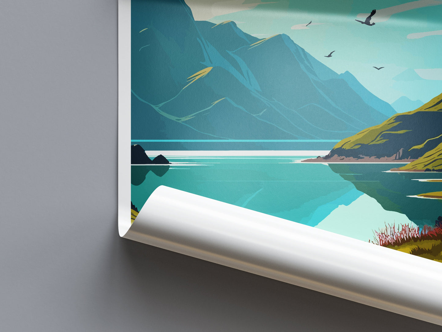 Milford Sound Travel Print Wall Art Milford Sound Wall Hanging Home Décor Milford Sound Gift Art Lovers New Zealand Art Lover Gift Print