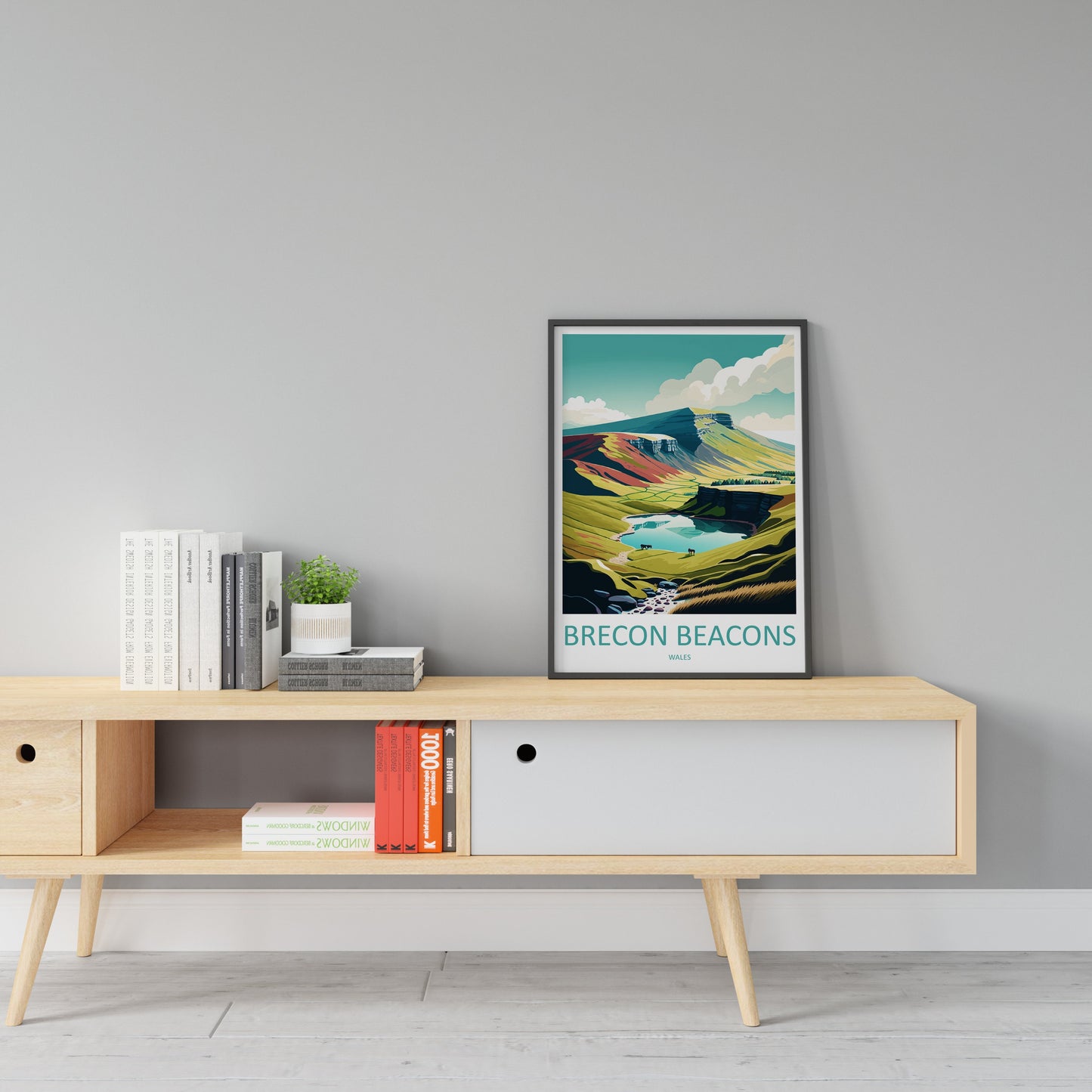 Brecon Beacons Print Brecon Beacons Home Decor Landscape Art Print Brecon Beacons Wall Nature Enthusiast Gift Wall Hanging Brecon Beacons