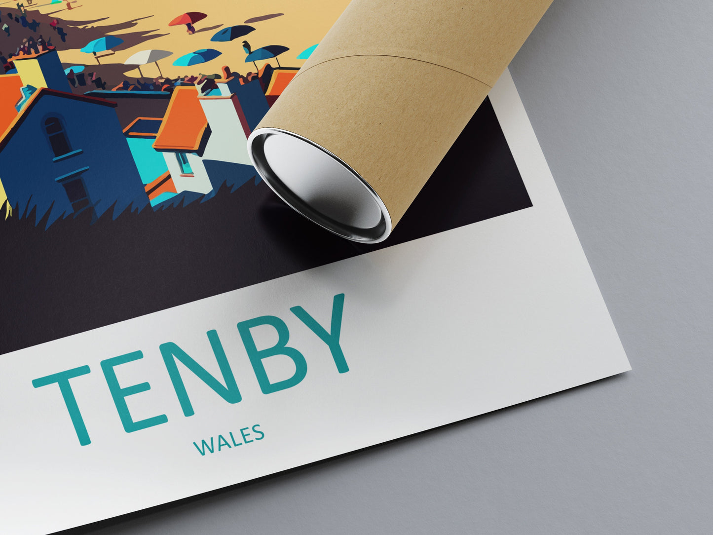 Tenby Print Tenby Home Décor Seascape Art Print Tenby Wall Art for Wales Enthusiast Gift Wall Hanging Tenby Wales Travel Gift Wall Poster