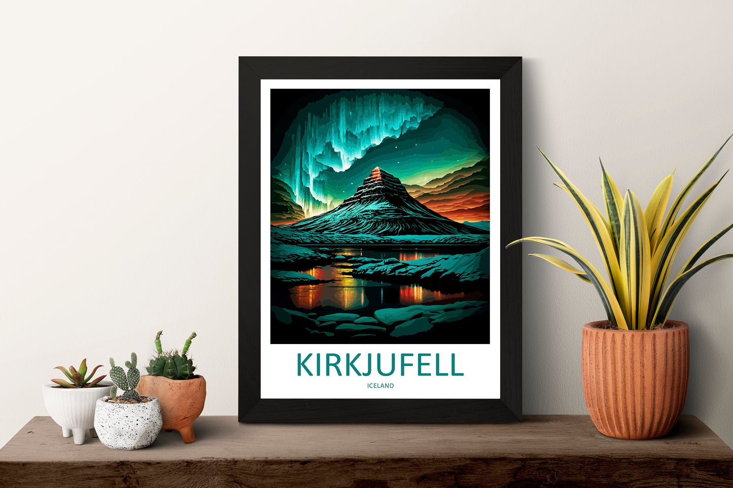 Kirkjufell Travel Print Wall Art Kirkjufell Wall Hanging Home Décor Kirkjufell Gift Art Lovers Iceland Art Lover Gift Kirkjufell Wall Print