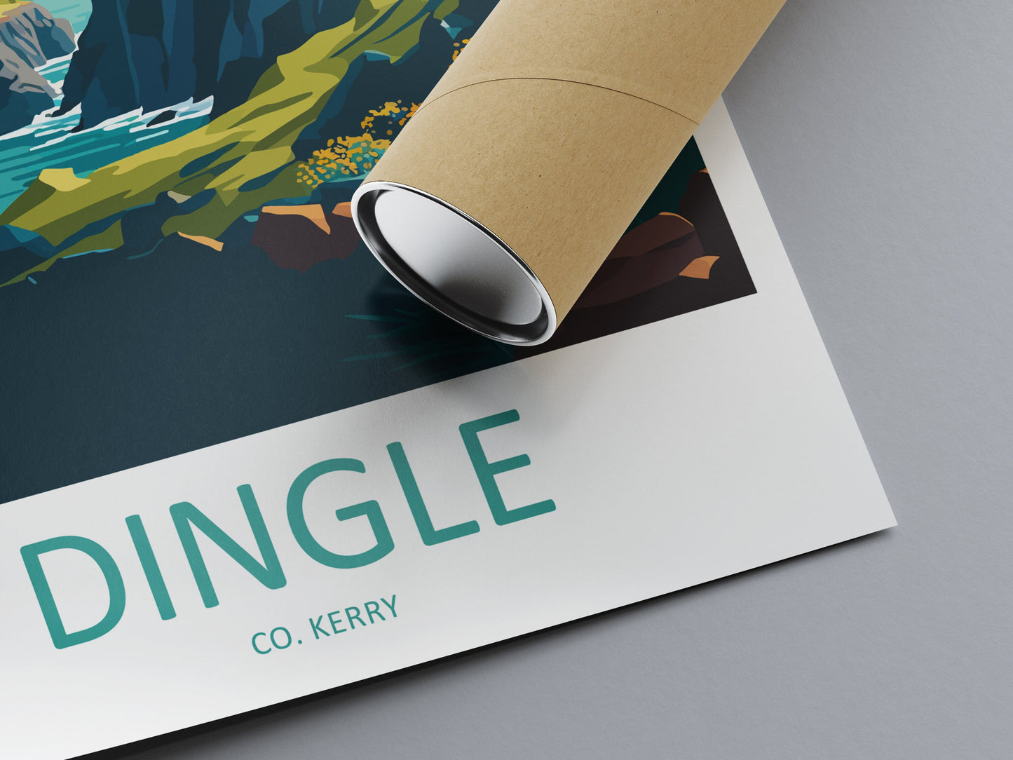 Dingle Peninsula Print Dingle Peninsula Home Decor Landscape Art Print Dingle Peninsula Wall Art for Ireland Enthusiast Gift Wall Hanging
