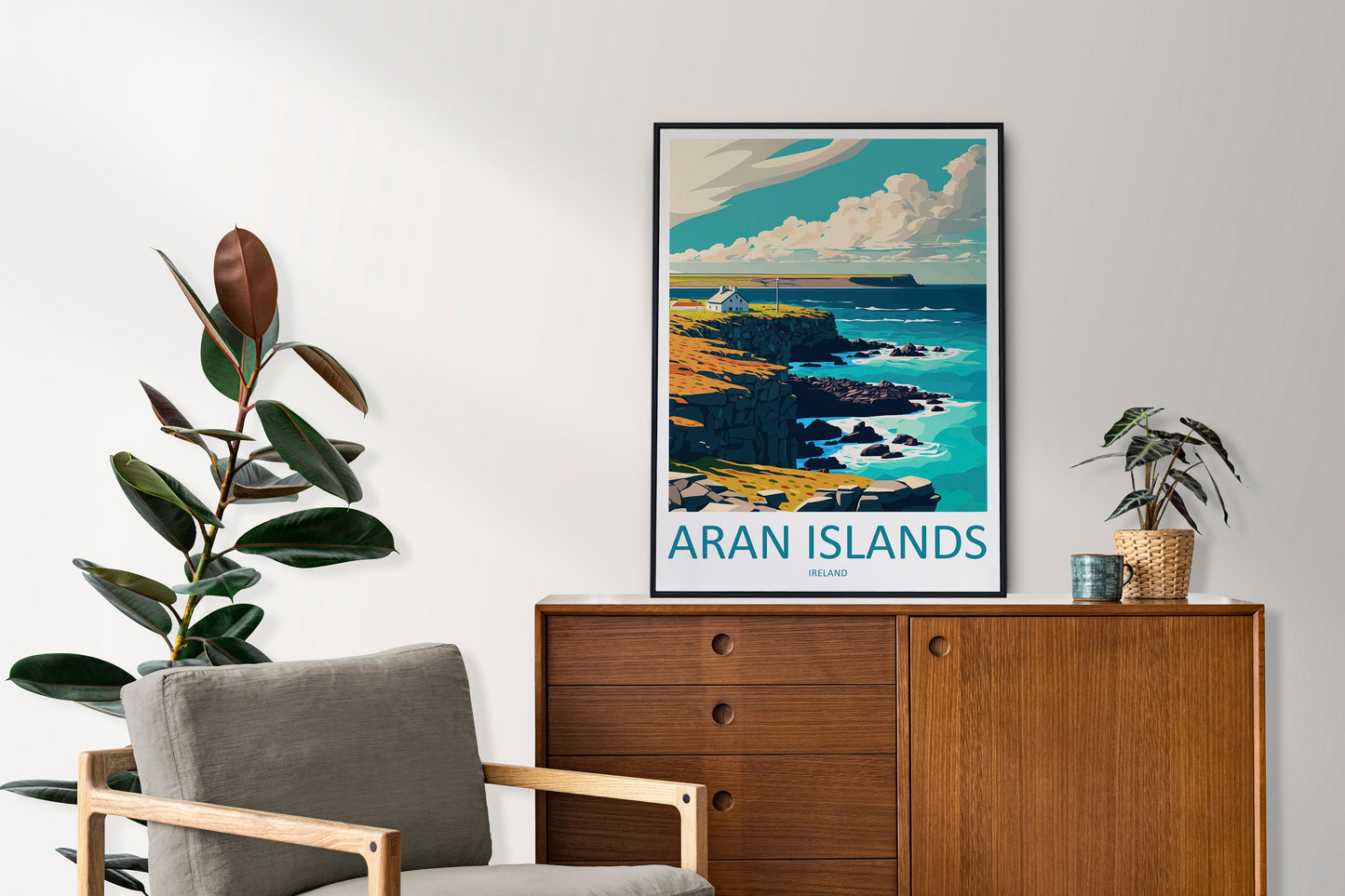 Aran Islands Print Aran Islands Home Decor Landscape Art Print Aran Islands Wall Art for Ireland Enthusiast Gift Wall Hanging Aran Islands