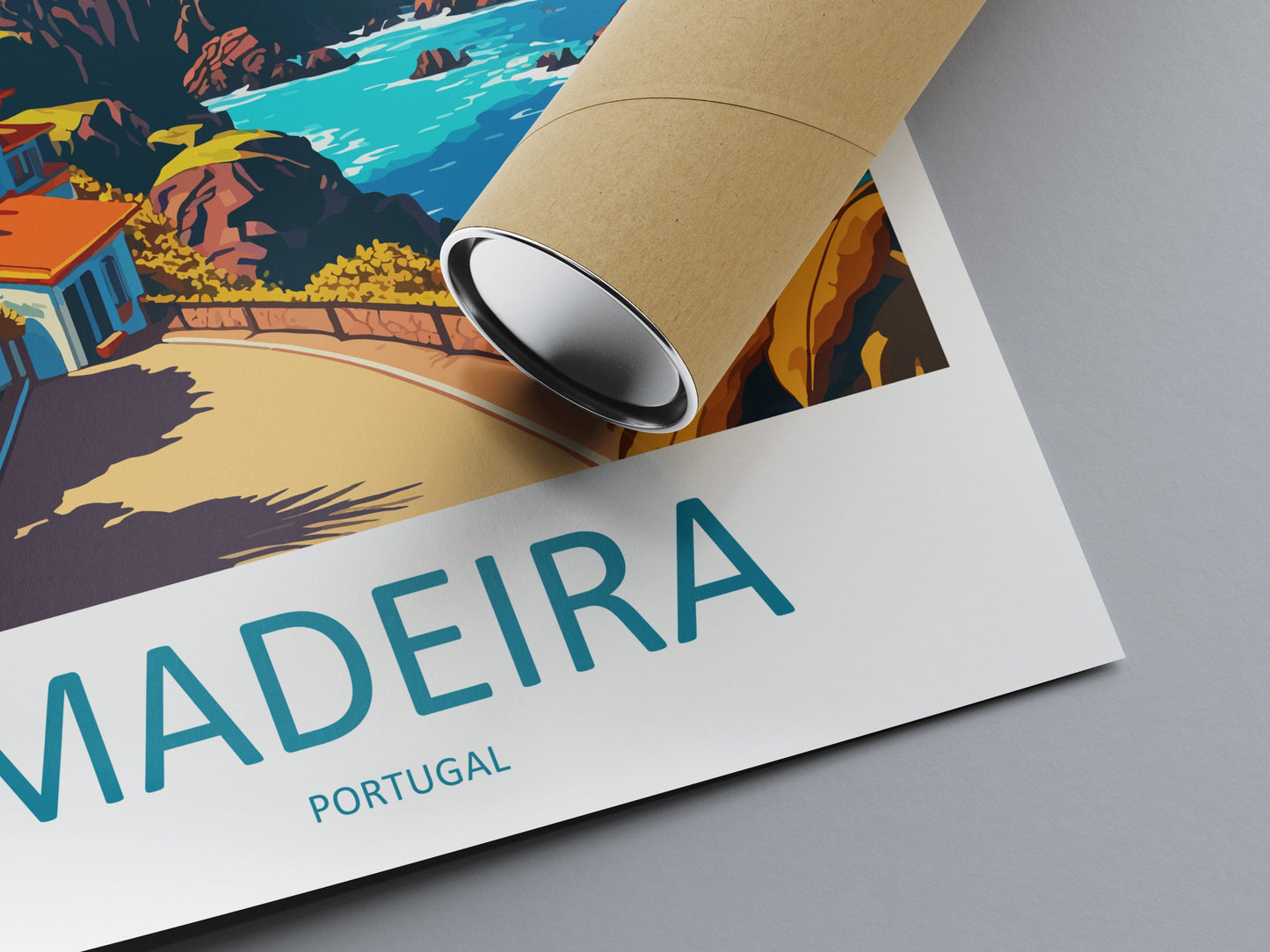 Madeira Travel Print Wall Art Madeira Wall Hanging Home Décor Madeira Gift Art Lovers Portugal Art Lover Gift Madeira Wall Décor Madeira Art