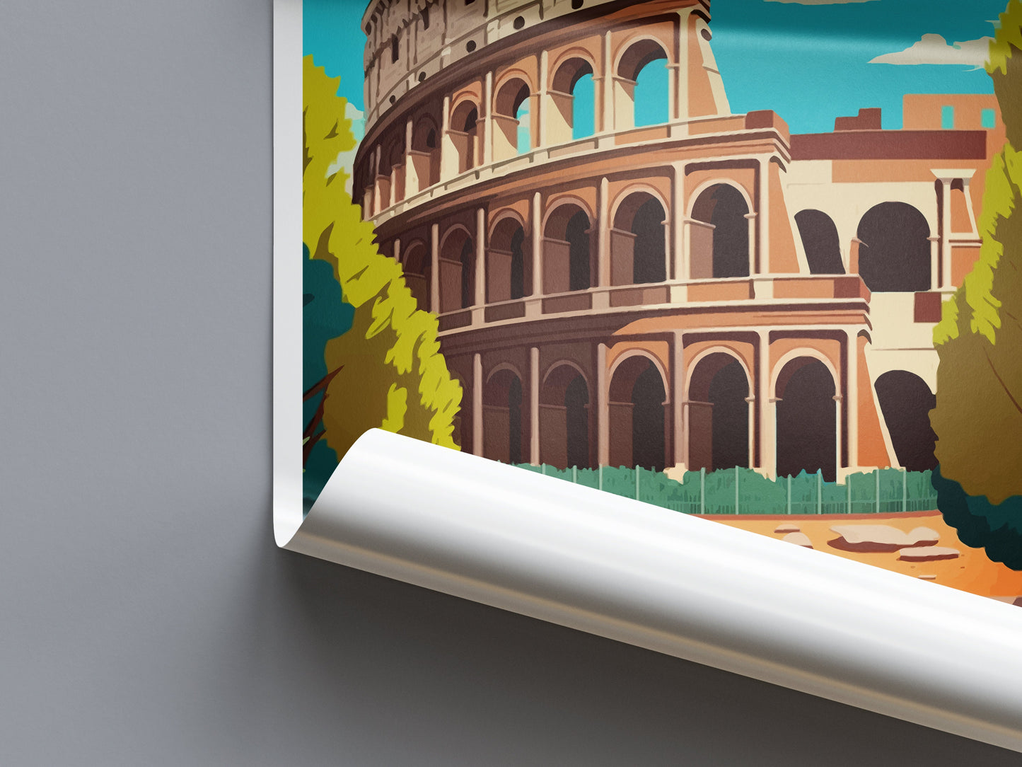 Rome Travel Print Wall Art Rome Wall Hanging Home Décor Rome Gift Art Lovers Italy Art Lover Gift Rome Print Italy Wall Art Decor