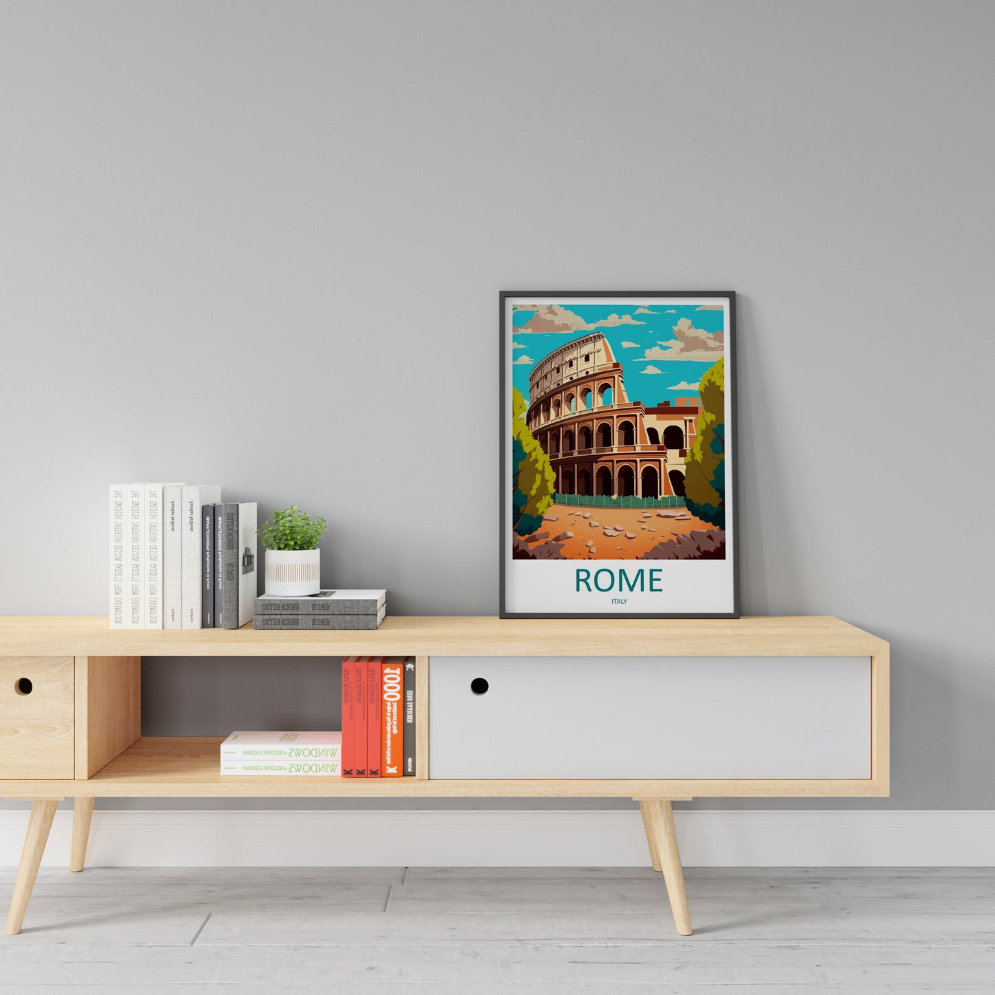 Rome Travel Print Wall Art Rome Wall Hanging Home Décor Rome Gift Art Lovers Italy Art Lover Gift Rome Print Italy Wall Art Decor