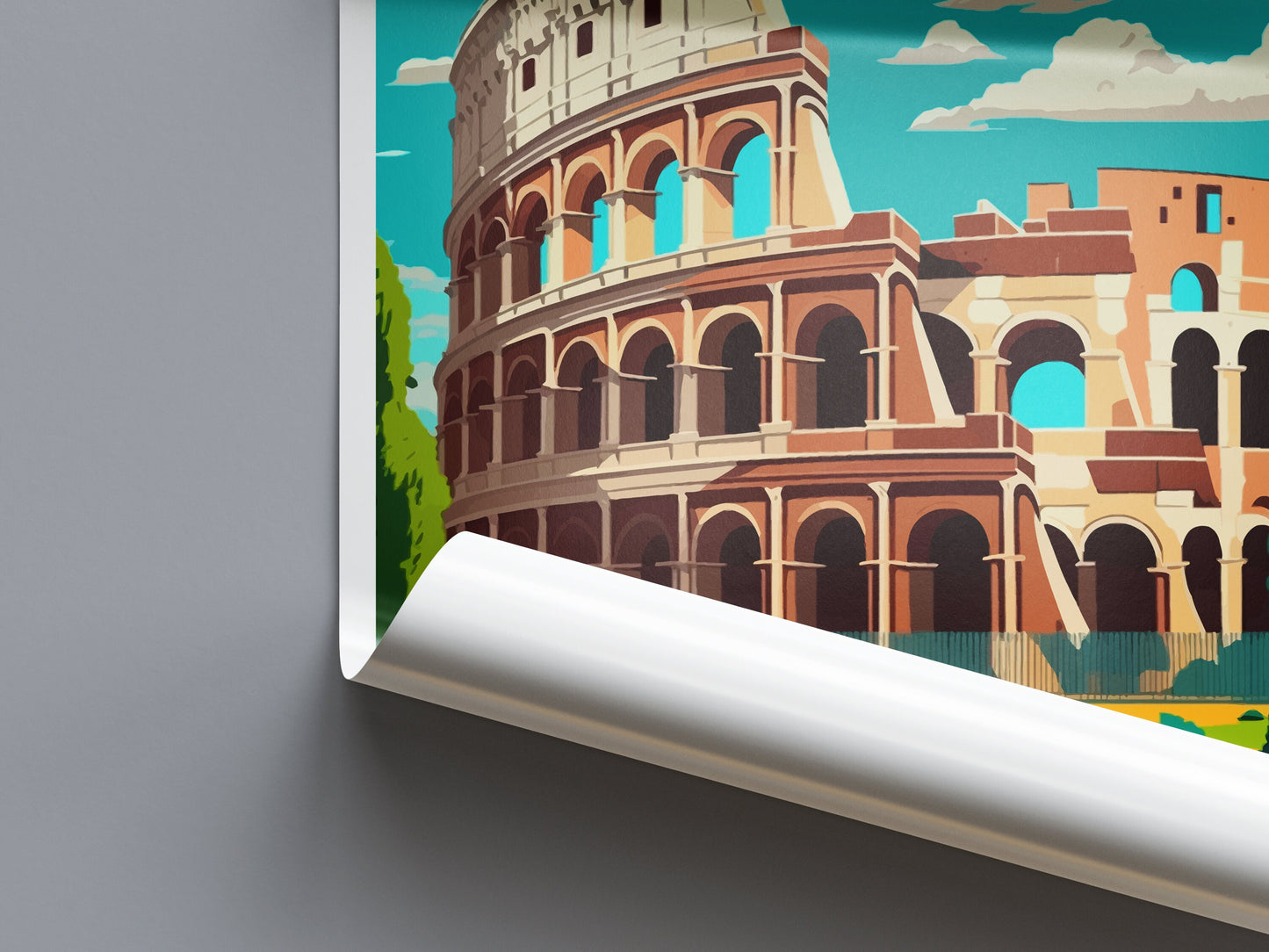 Rome Travel Print Wall Art Rome Wall Hanging Home Décor Rome Gift Art Lovers Italy Art Lover Gift Rome Print Italy Wall Art Decor