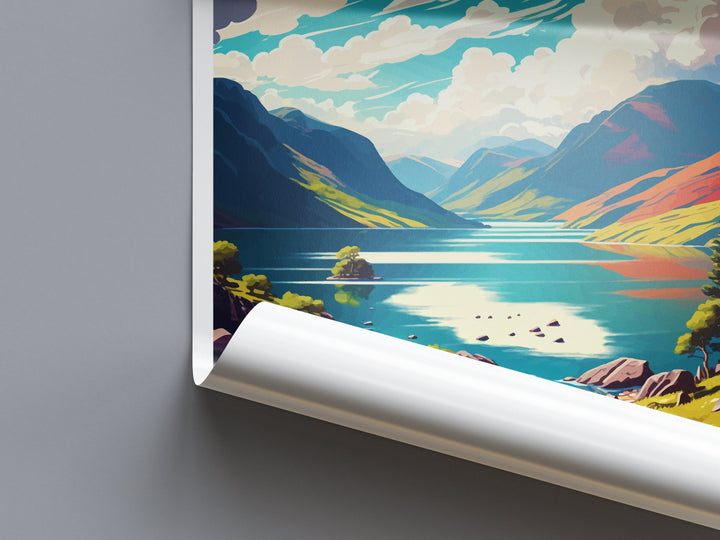 Loch Ness Print Loch Ness Home Décor Landscape Art Print Loch Ness Wall Art for Scotland Enthusiast Gift Wall Hanging Loch Ness Scotland Art