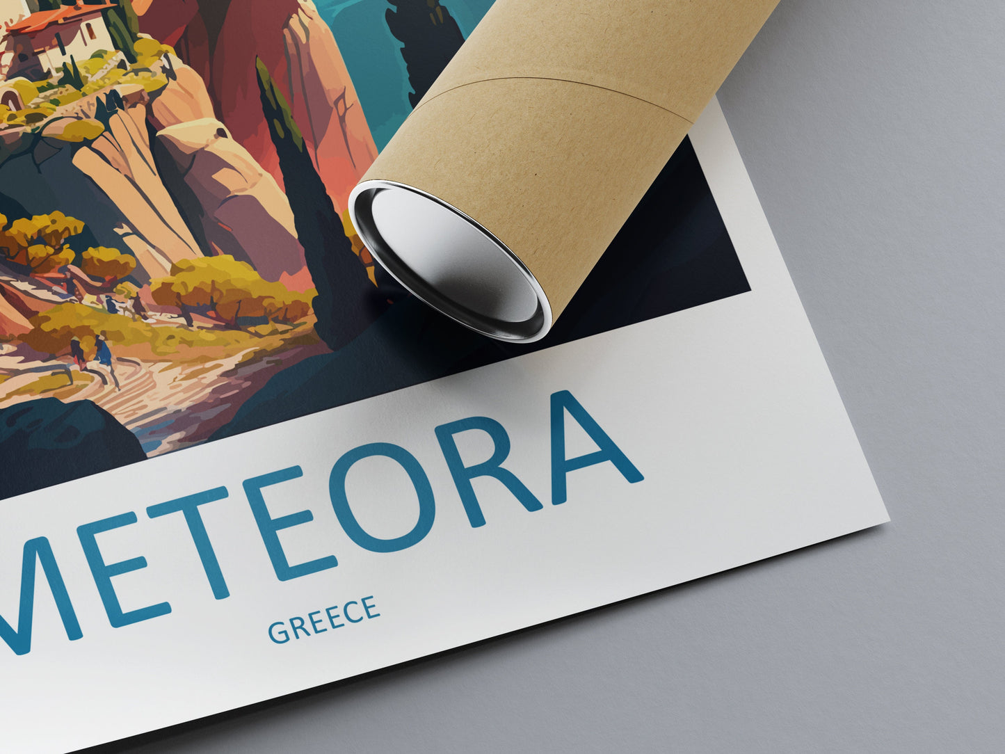 Meteora Travel Print Wall Art Meteora Greece Wall Hanging Home Decoration Meteora Gift Art Lovers Wall Art Print Meteora Wall Décor Greece