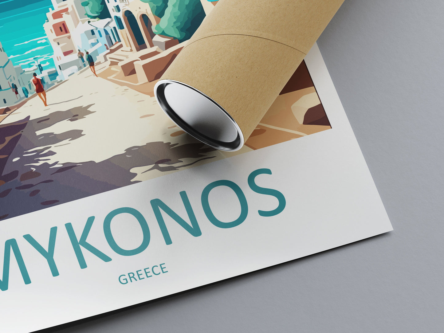 Mykonos Travel Print Wall Art Mykonos Greece Wall Hanging Home Decoration Mykonos Gift Art Lovers Wall Art Print Mykonos Greece Wall Poster