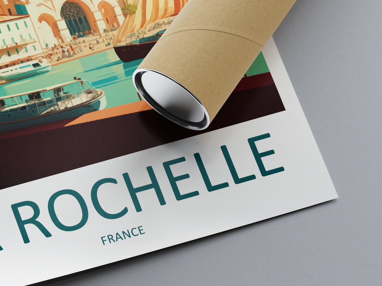 La Rochelle Travel Print Wall Art La Rochelle Wall Hanging Home Décor La Rochelle Gift Art Lovers France Art Lover Gift La Rochelle Print