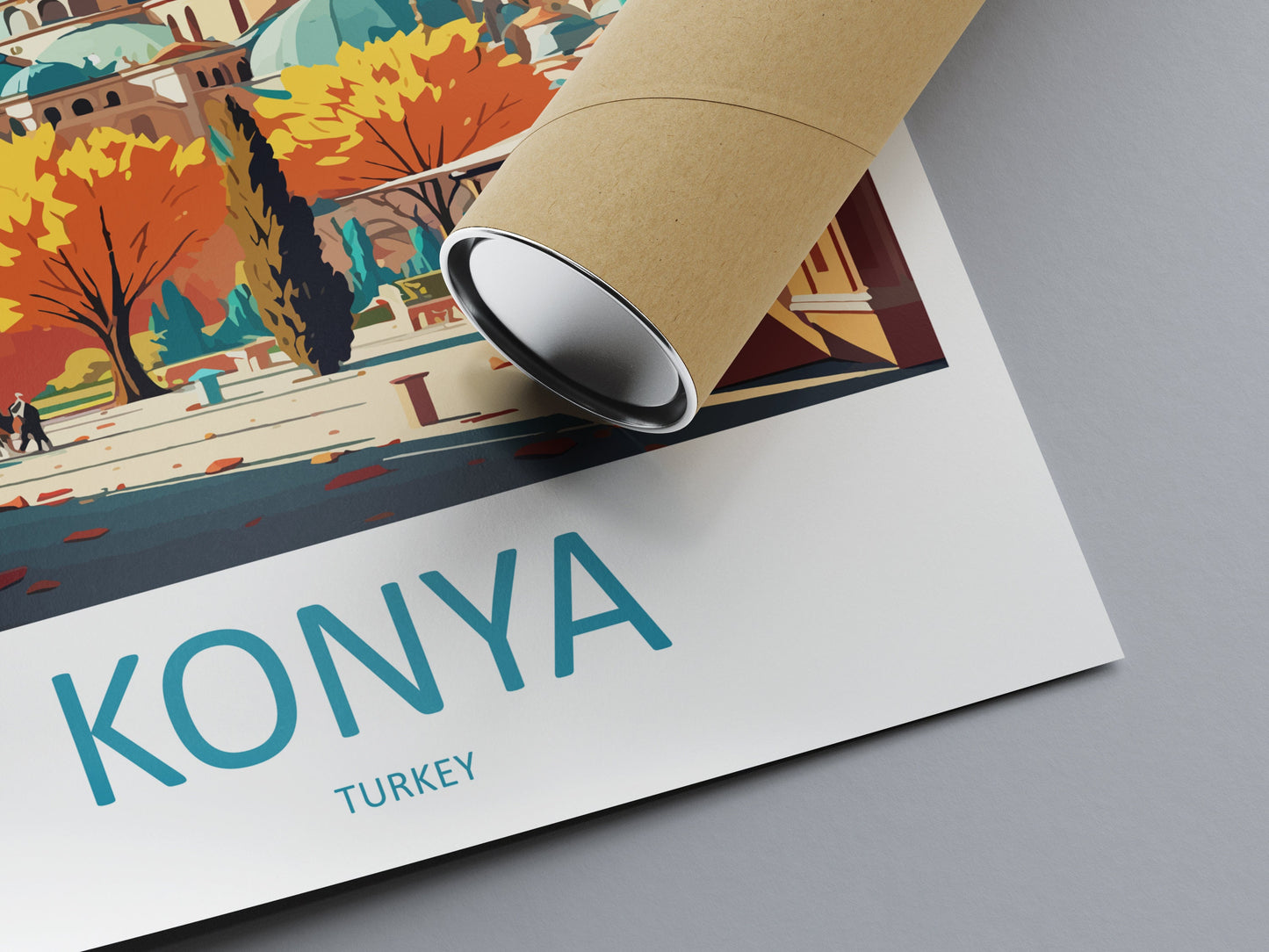 Konya Travel Print Wall Art Konya Wall Hanging Home Decoration Konya Gift Art Lovers Wall Art Print Art Konya Wall Print Turkey Travel Print