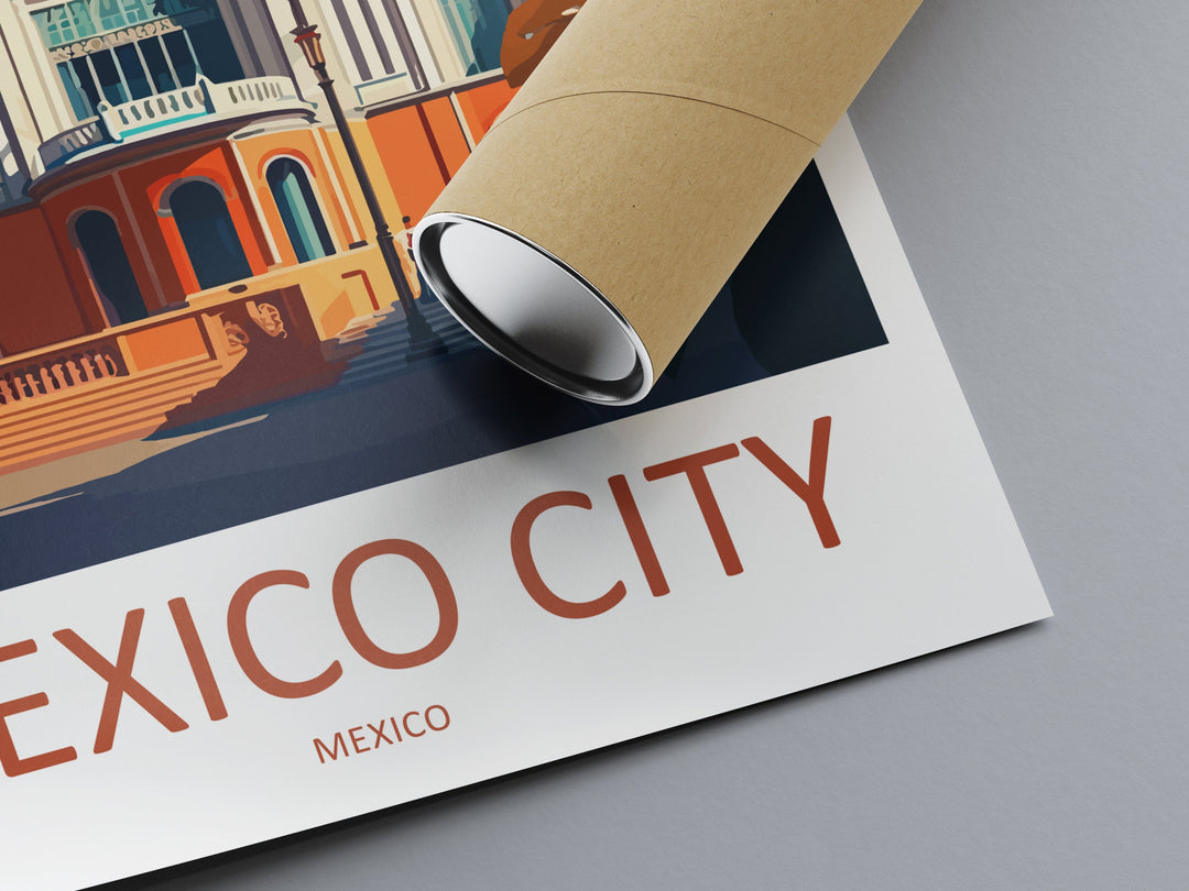 Mexico City Travel Print Wall Art Mexico City Wall Hanging Home Decoration Mexico City Gift Art Lovers Wall Art Print Art Mexico City Print