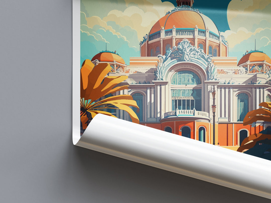 Mexico City Travel Print Wall Art Mexico City Wall Hanging Home Decoration Mexico City Gift Art Lovers Wall Art Print Art Mexico City Print