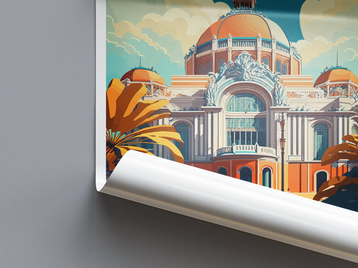 Mexico City Travel Print Wall Art Mexico City Wall Hanging Home Decoration Mexico City Gift Art Lovers Wall Art Print Art Mexico City Print