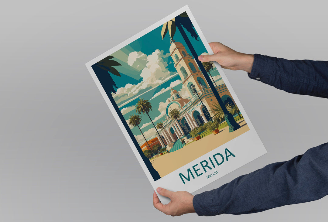 Merida Travel Print Wall Art Merida Wall Hanging Home Decoration Merida Gift Art Lovers Wall Art Print Art Merida Print Merida Wall hanging