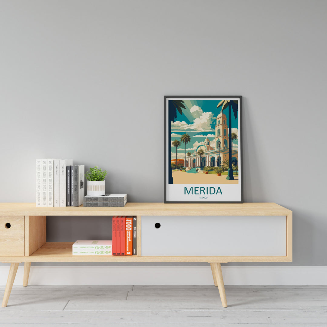 Merida Travel Print Wall Art Merida Wall Hanging Home Decoration Merida Gift Art Lovers Wall Art Print Art Merida Print Merida Wall hanging