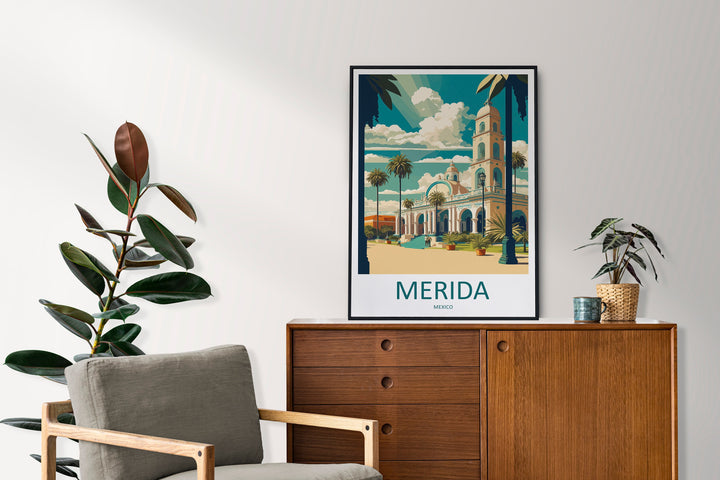 Merida Travel Print Wall Art Merida Wall Hanging Home Decoration Merida Gift Art Lovers Wall Art Print Art Merida Print Merida Wall hanging
