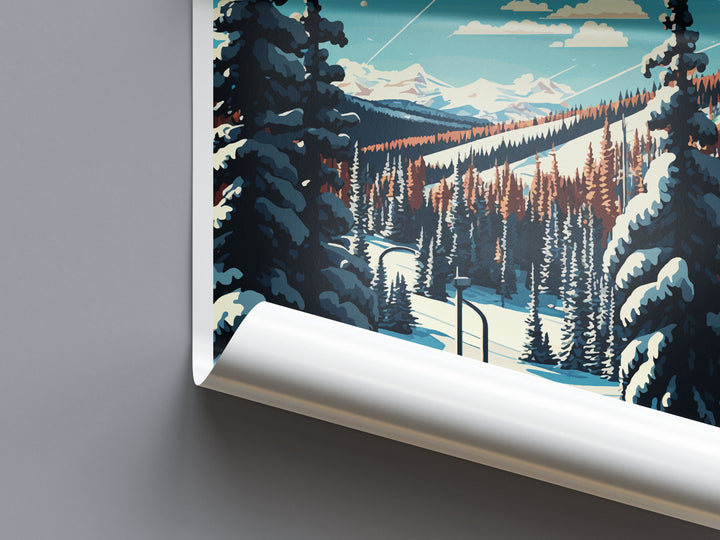Park City Travel Print Wall Art Park City Wall Hanging Home Décor Park City Gift Art Lovers Ski Art Lover Gift Park City Print Skiing Print