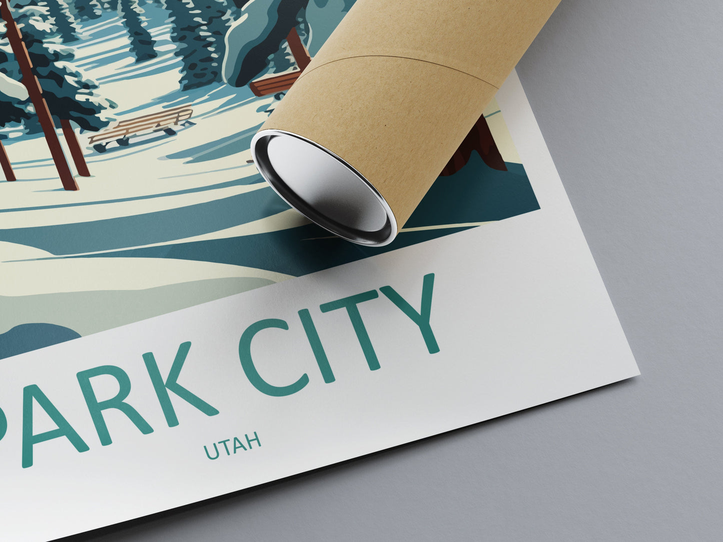Park City Travel Print Wall Art Park City Wall Hanging Home Décor Park City Gift Art Lovers Ski Art Lover Gift Park City Print Skiing Print