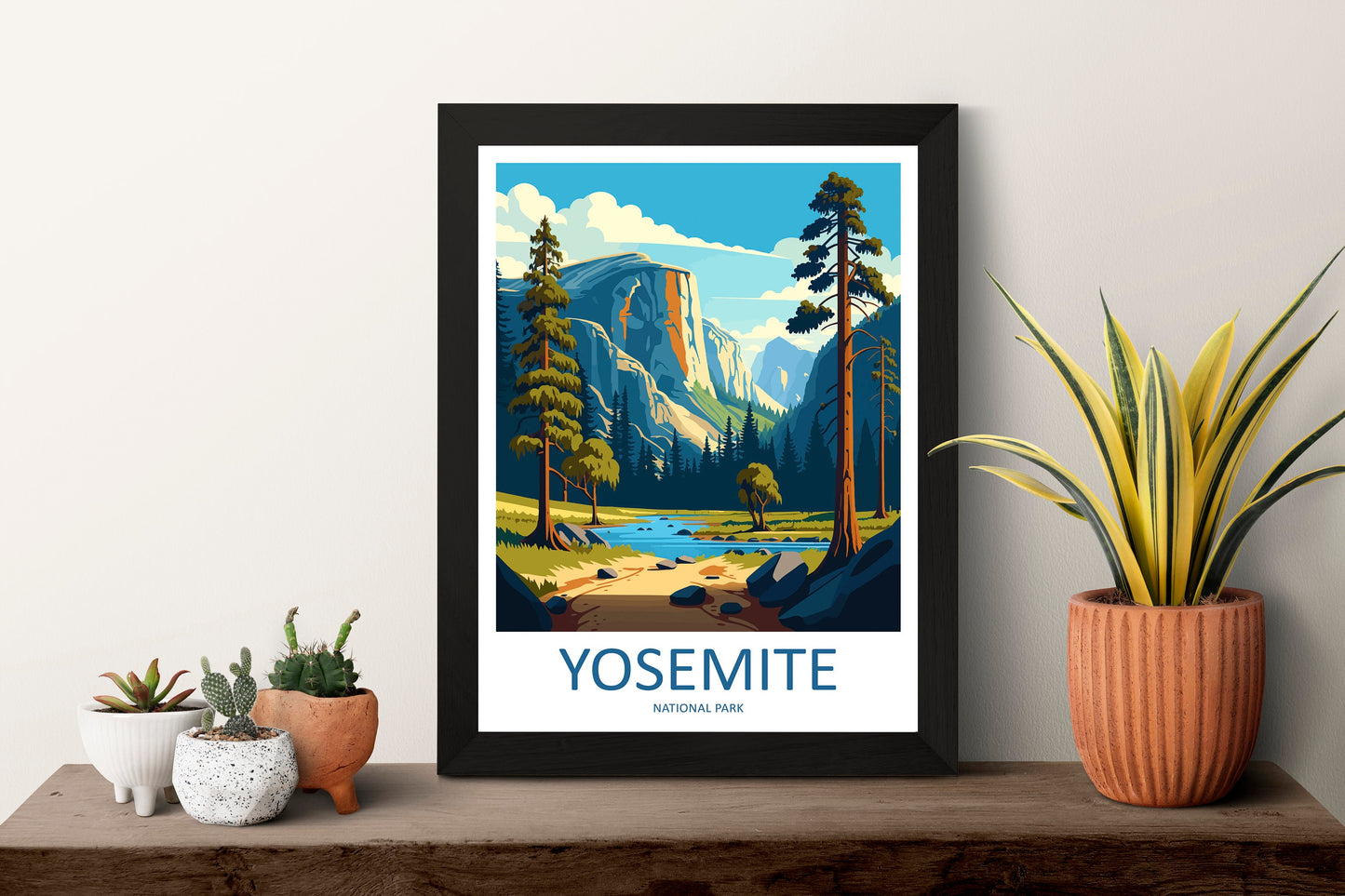 Yosemite Travel Print Wall Art Yosemite Wall Hanging Home Decor National Park Gift Yosemite Lovers National Park Wall Yosemite National Park