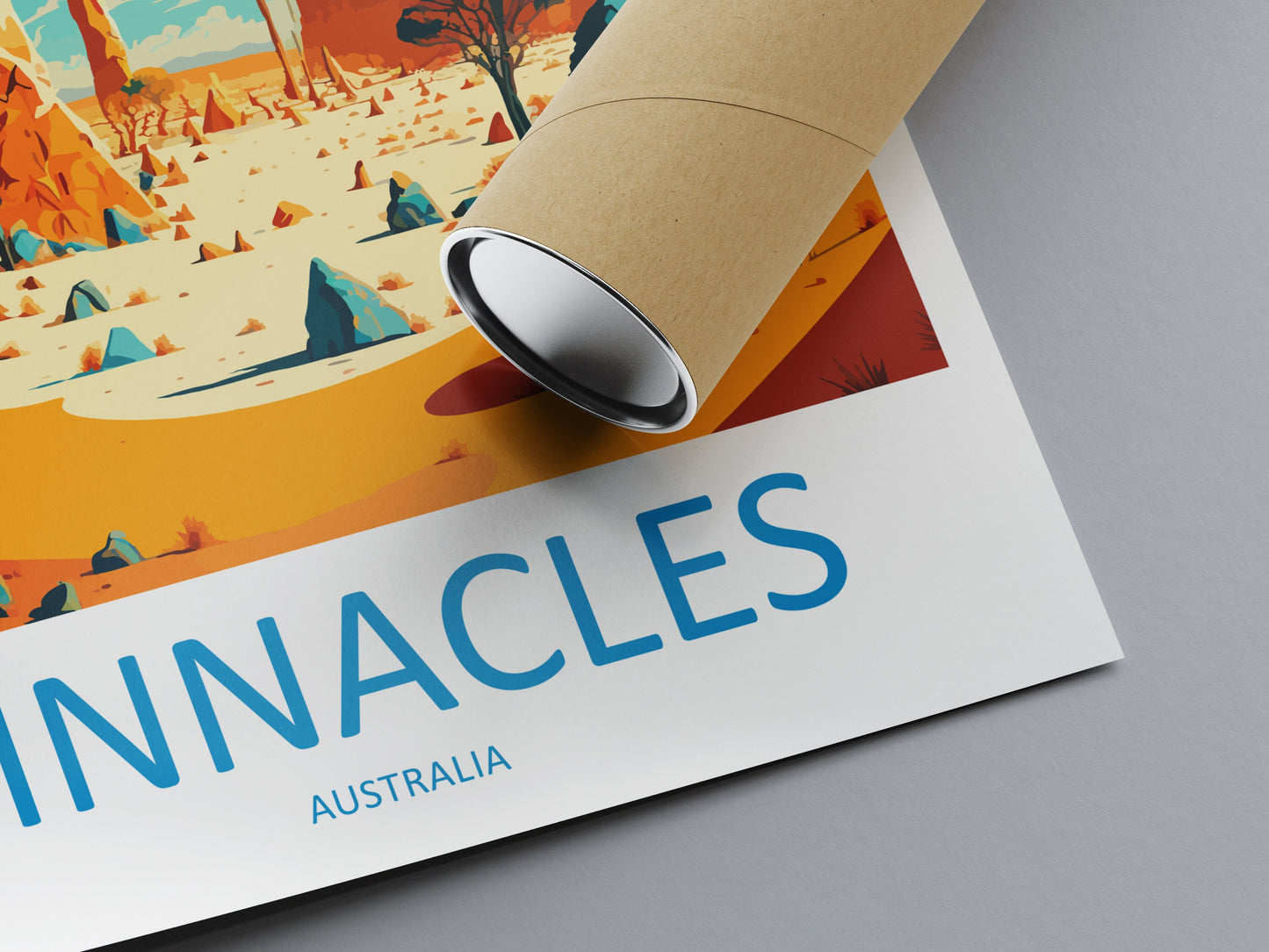 Pinnacles Travel Print Wall Art Pinnacles AU Wall Hanging Home Décor Pinnacles Gift Art Lovers Australia Art Lover Gift Wall Art Australia