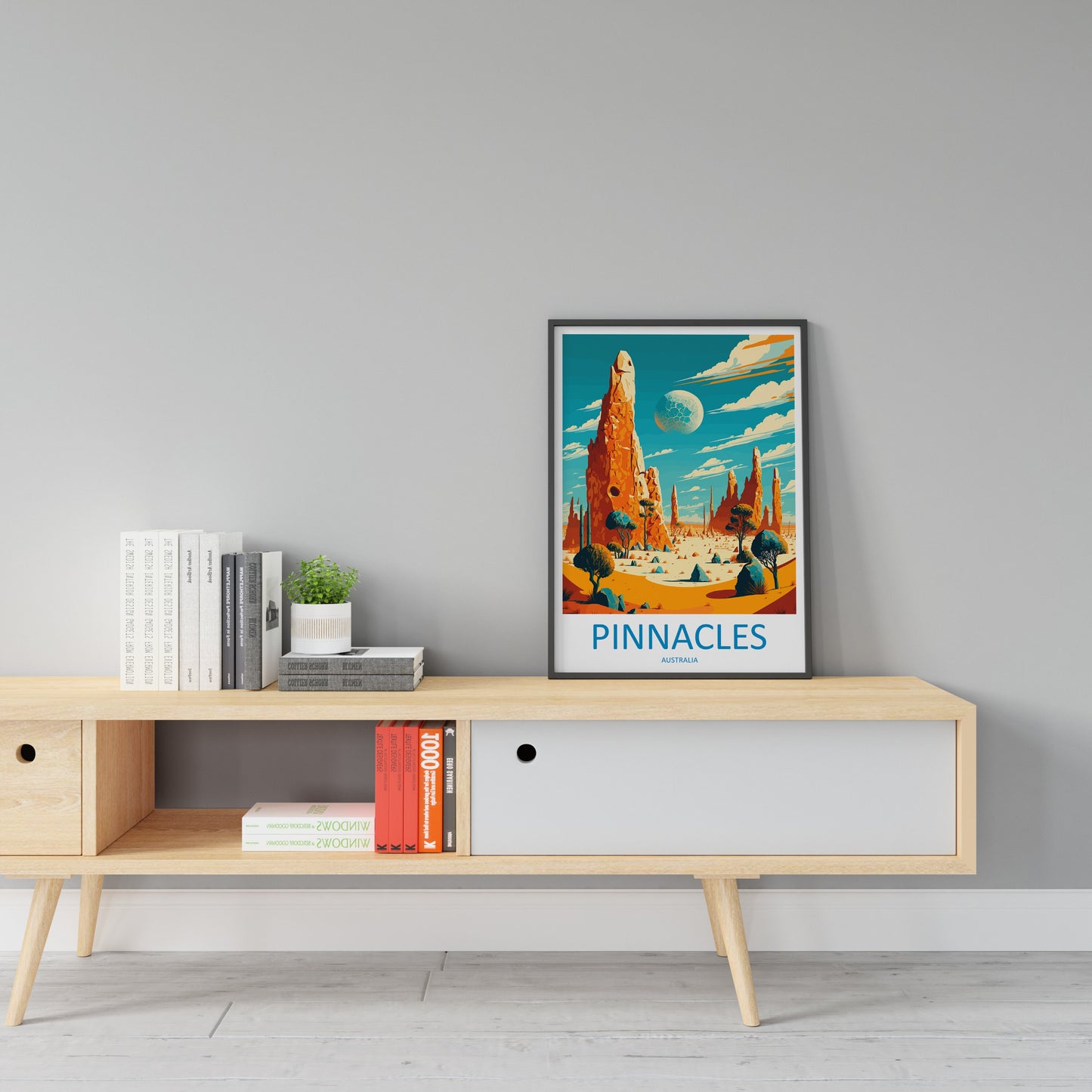 Pinnacles Travel Print Wall Art Pinnacles AU Wall Hanging Home Décor Pinnacles Gift Art Lovers Australia Art Lover Gift Wall Art Australia